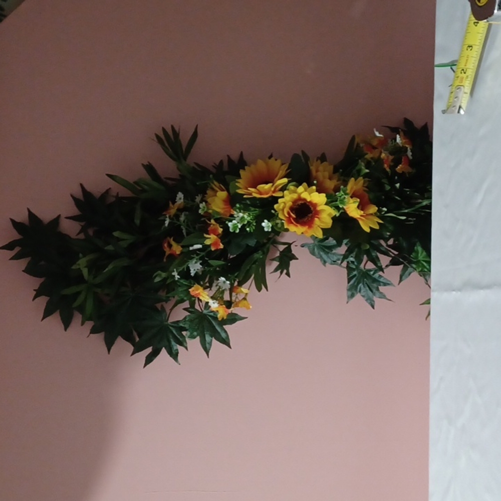 Beautiful garland of flowers